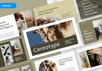 美学商业计划融资路演讲述推介展示Keynote模板 - 顶尖PPT