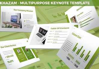 商务多用途企业运营管理Keynote模板 - 顶尖PPT