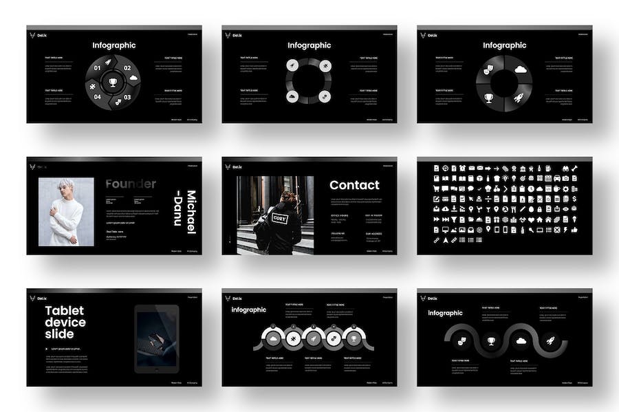 熟食店行业商务展示PPT模板 - 顶尖PPT