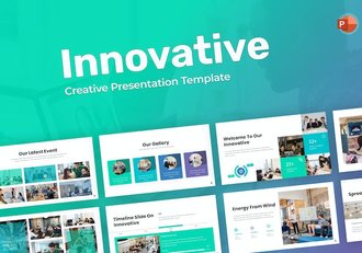 创新创意欧美商业商务通用PPT模板 - 顶尖PPT