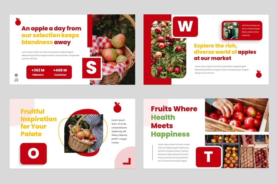 水果农业种植技术讲述推广营销方案Keynote模板 - 顶尖PPT