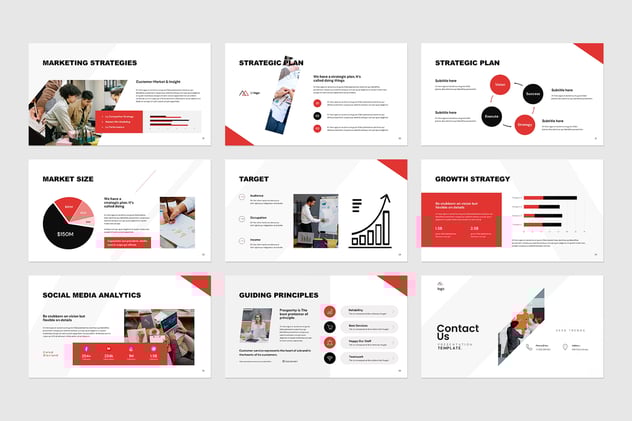 商业计划keynote模板 - 顶尖PPT