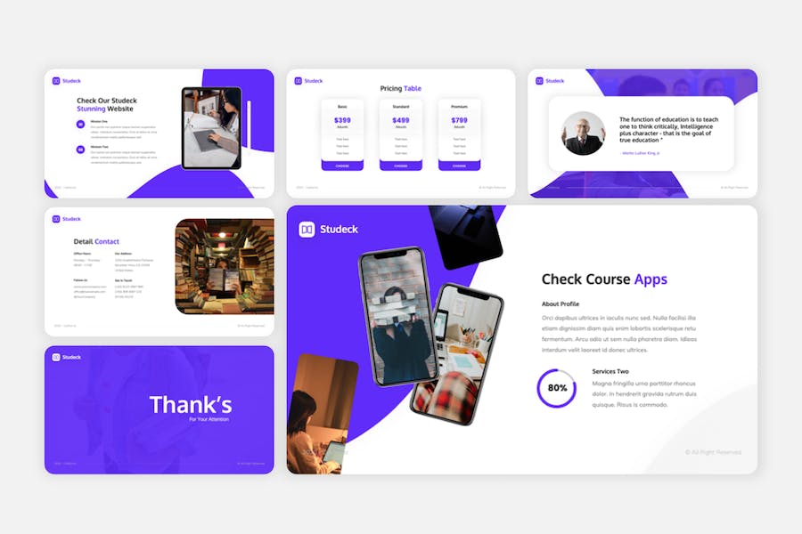 教育培训机构项目推介书Keynote模板 - 顶尖PPT