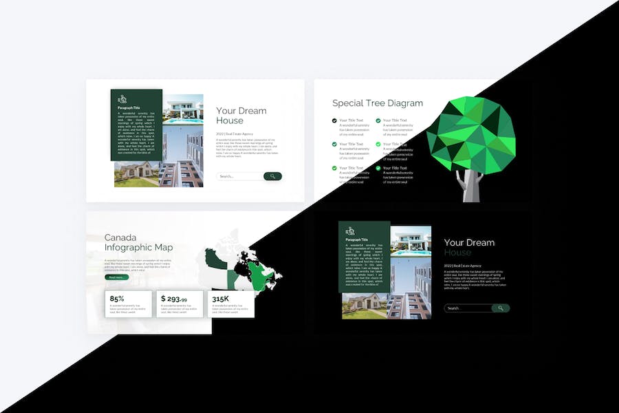 房地产项目介绍展示地产营销主题通用PPT模板 - 顶尖PPT