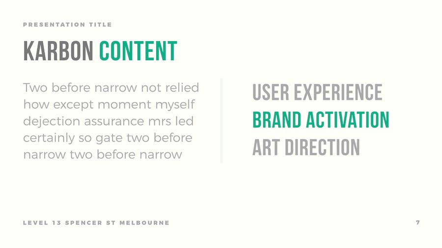 碳主题环保低碳宣传Keynote模板 - 顶尖PPT