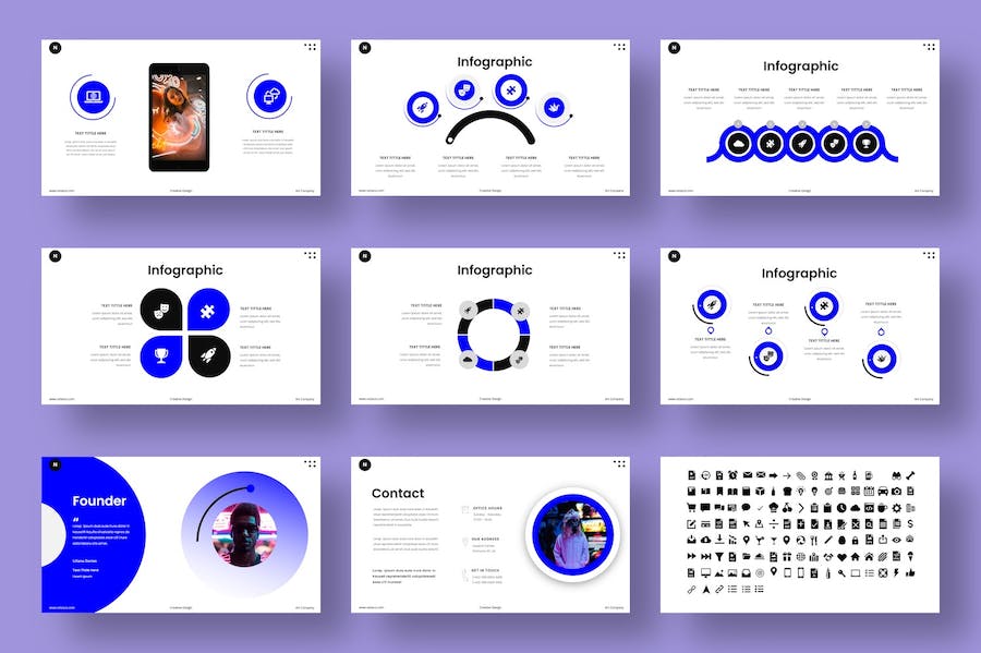 现代企业简介商务合作介绍Keynote模板 - 顶尖PPT