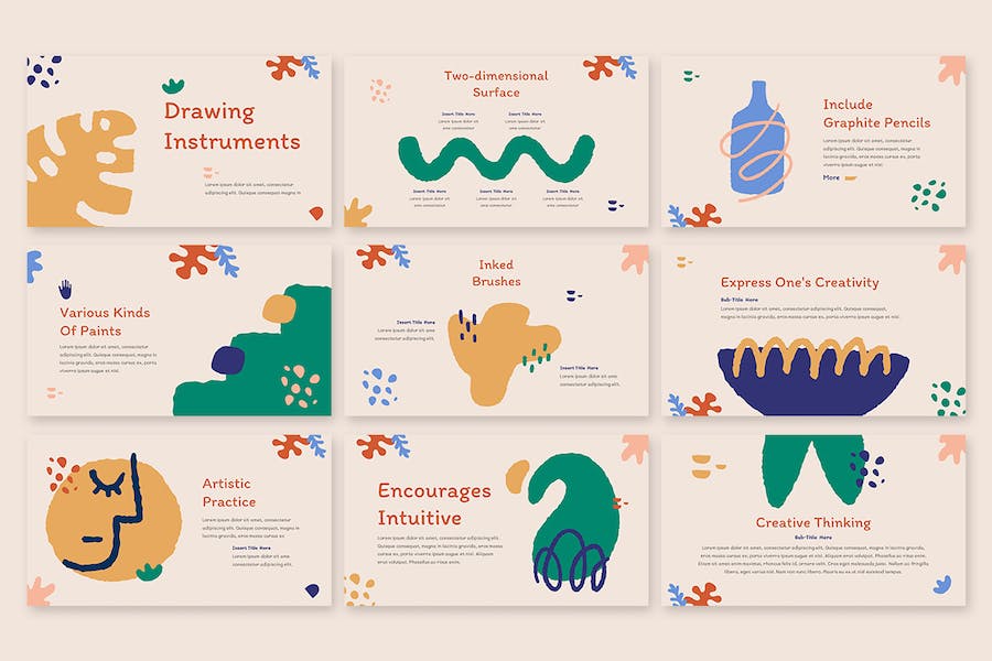 创意风格设计展示PPT模板 - 顶尖PPT