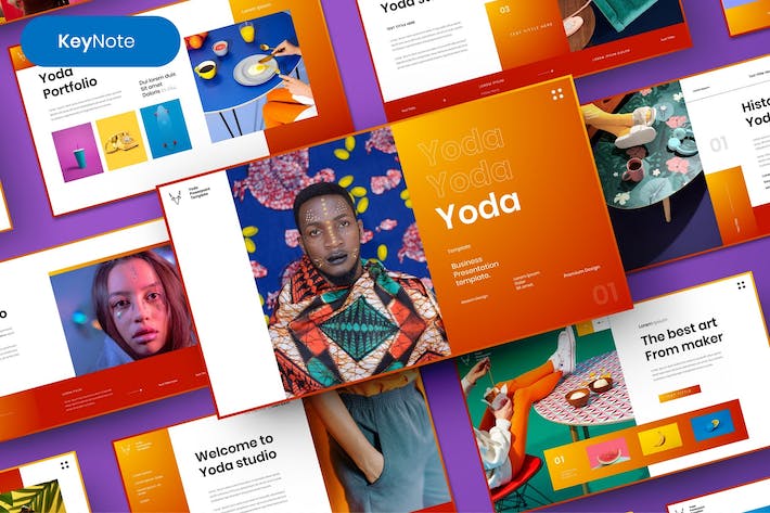 精美大气品牌介绍宣传营销策划多用途商务keynote模板 - 顶尖PPT