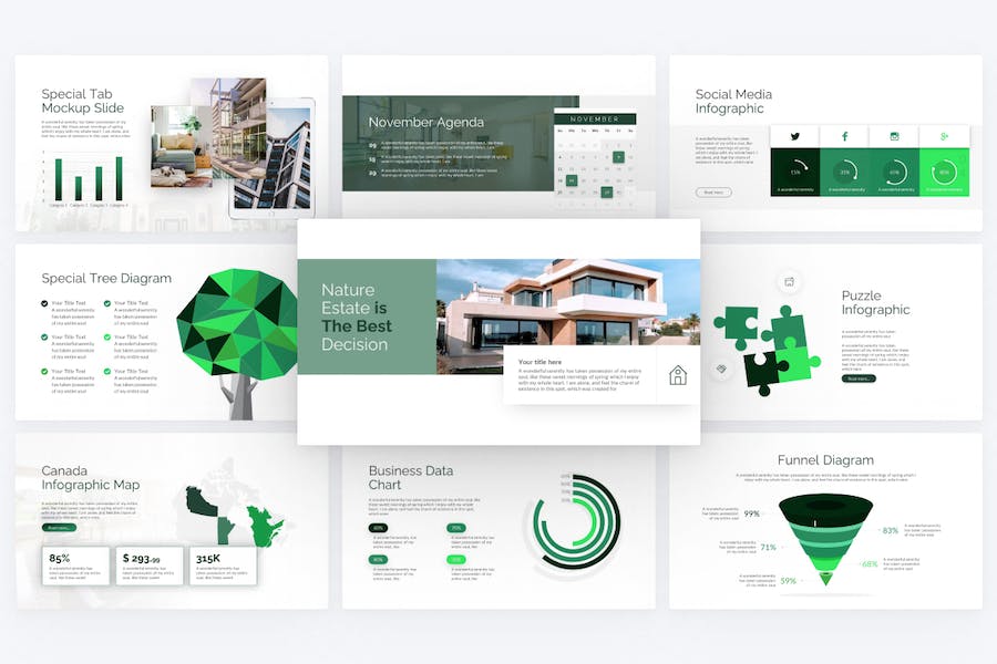 房地产项目介绍展示地产营销主题通用PPT模板 - 顶尖PPT