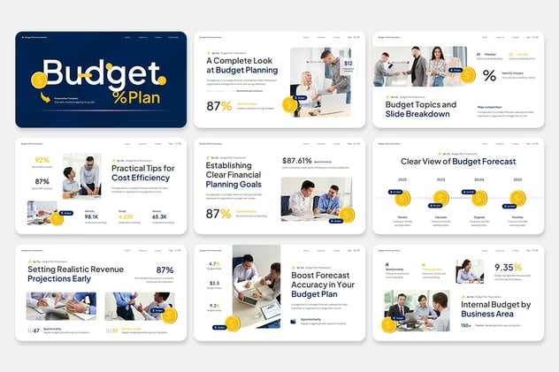 项目资金分配与预算计划编制PPT模板 - 顶尖PPT