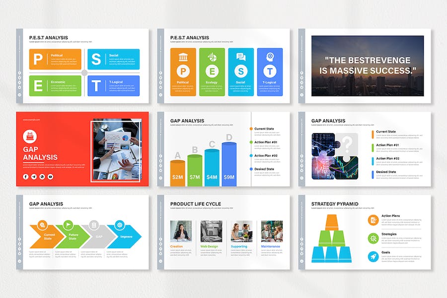 营销计划策略制定执行方案PPT模板 - 顶尖PPT