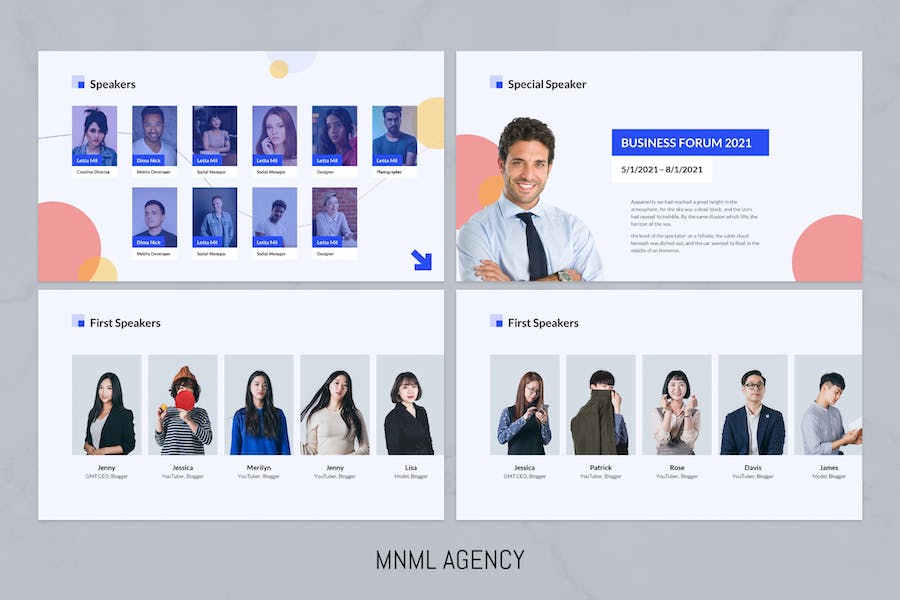 商务展会发布会项目会议keynote模板 - 顶尖PPT