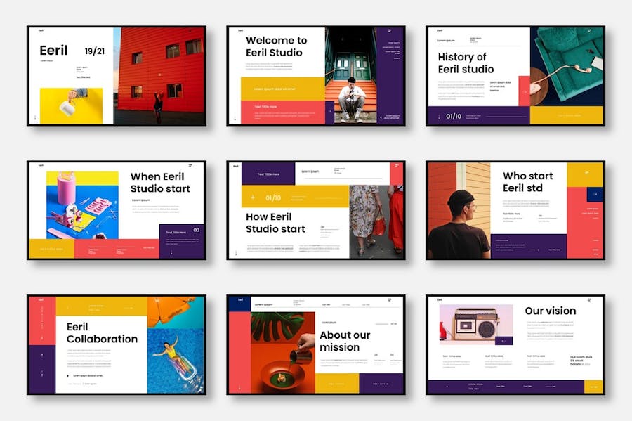 欧美商务风格keynote模板 - 顶尖PPT