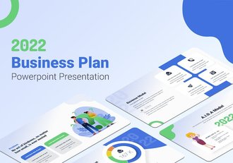 年度商业计划书国外高级PPT模板 - 顶尖PPT