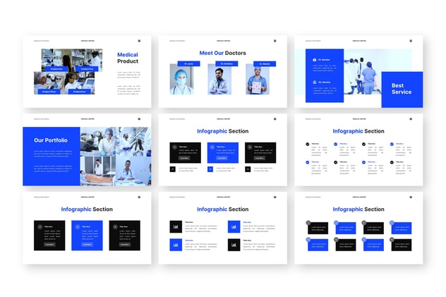 医疗中心对外宣传介绍PPT模板 - 顶尖PPT
