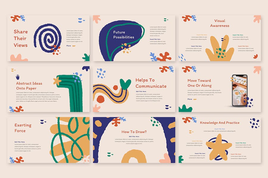 创意风格设计展示PPT模板 - 顶尖PPT