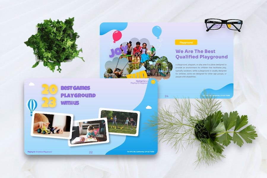 儿童玩具讲述展示教育方案PPT模板 - 顶尖PPT