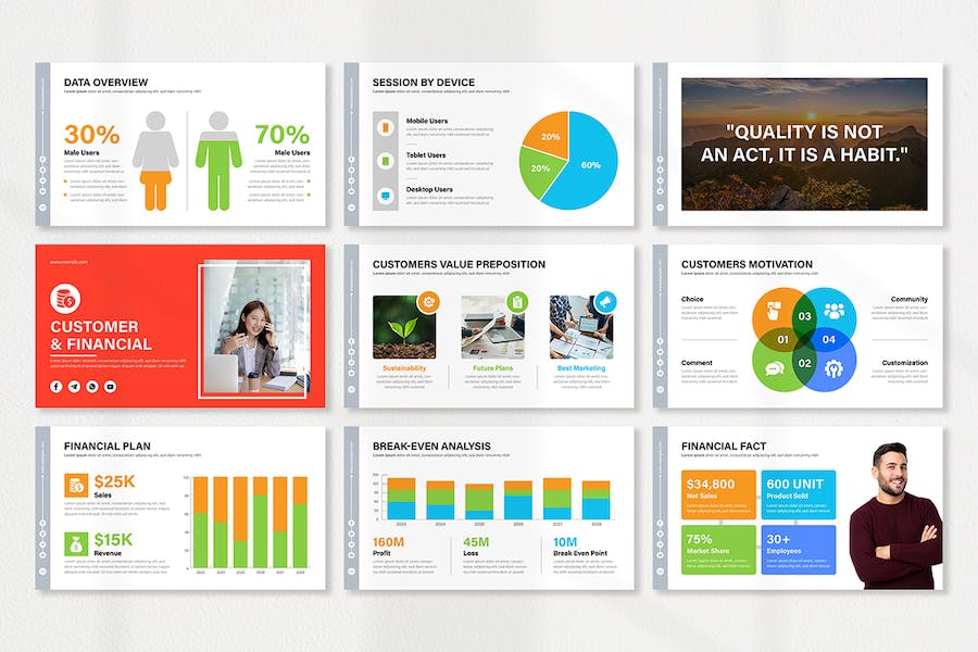 营销计划策略制定执行方案PPT模板 - 顶尖PPT