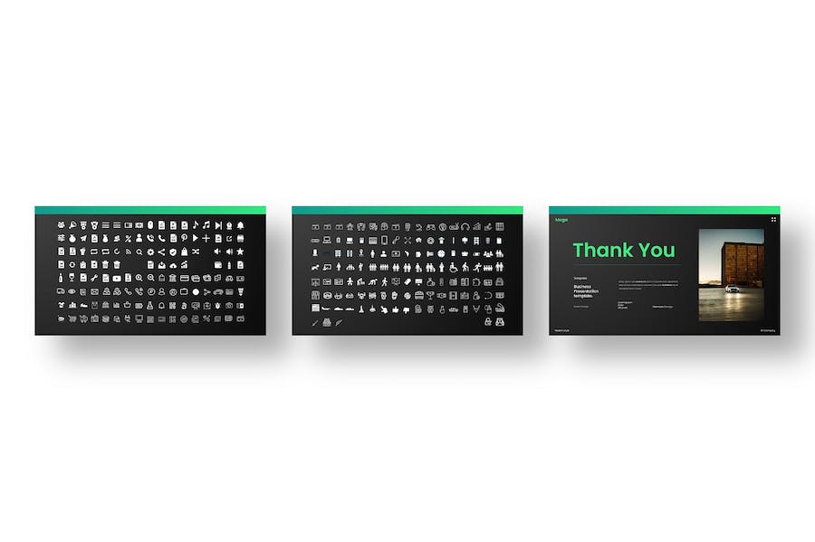 巨型企业宣传介绍PPT模板 - 顶尖PPT