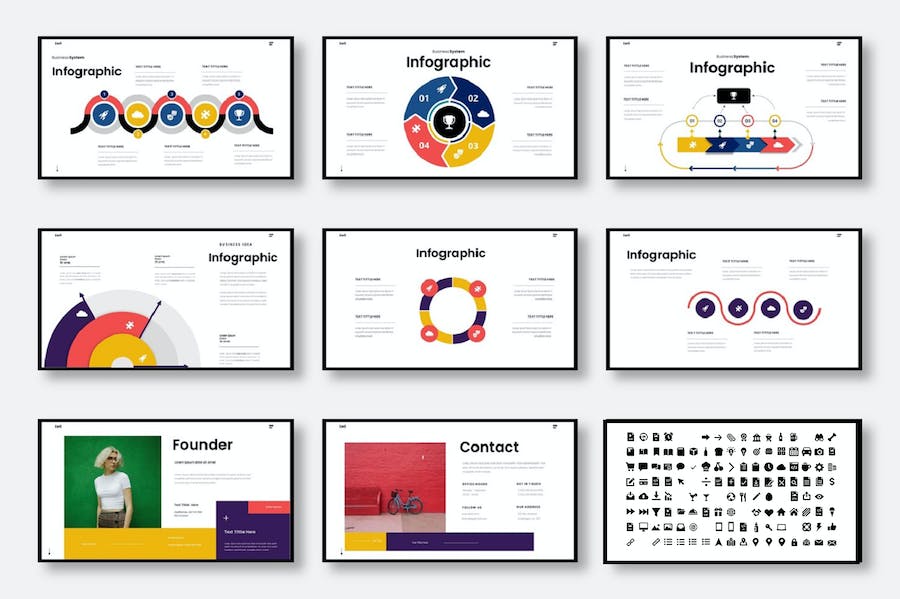 欧美商务风格keynote模板 - 顶尖PPT