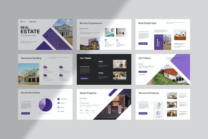 房地产项目销售推广宣传PPT模板 - 顶尖PPT