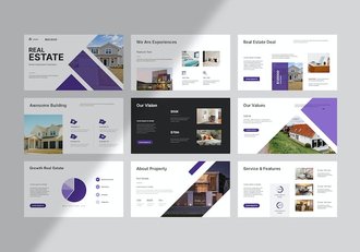 房地产项目销售推广宣传PPT模板 - 顶尖PPT