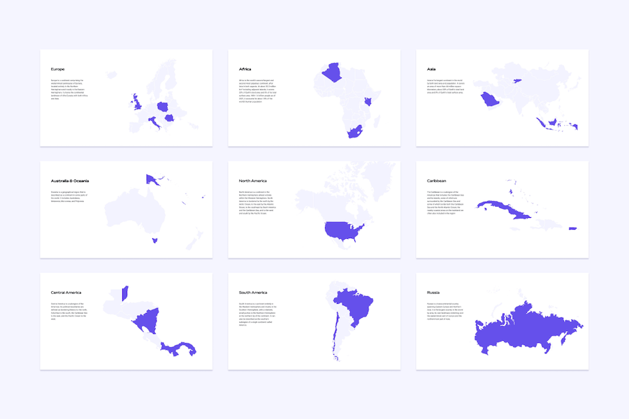 彩色卡通面板工作总结团队介绍PPT模板 - 顶尖PPT