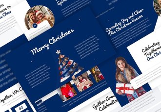 圣诞节快乐国外keynote模板 - 顶尖PPT