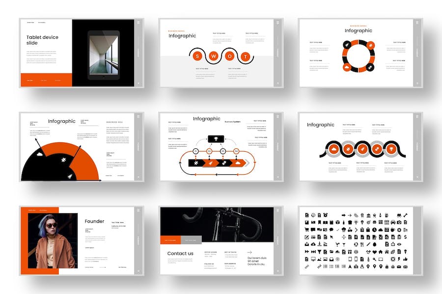 企业商务品牌建设运营推广Keynote模板 - 顶尖PPT