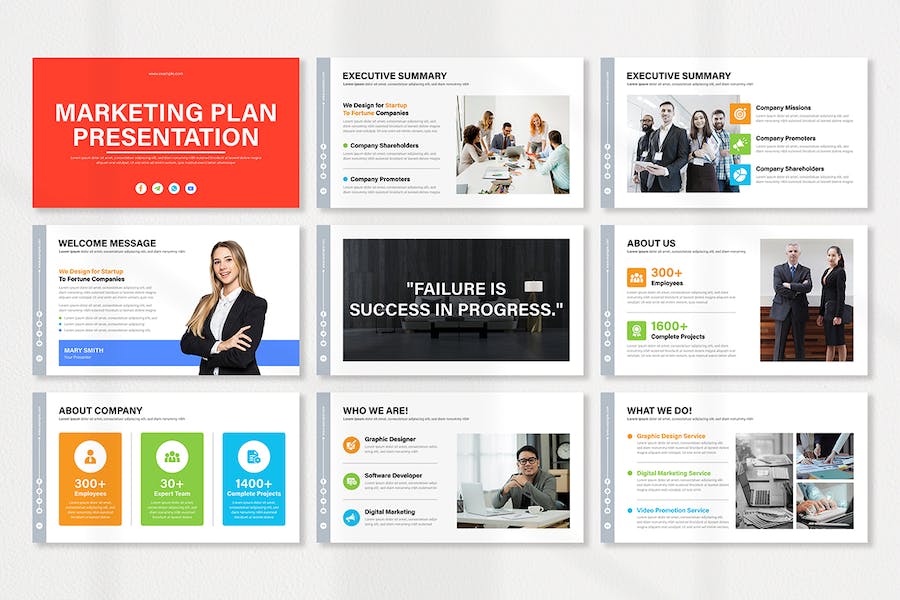 营销计划策略制定执行方案PPT模板 - 顶尖PPT
