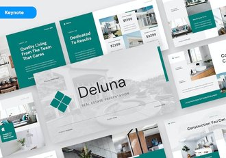 房地产项目销售推介方案Keynote模板 - 顶尖PPT