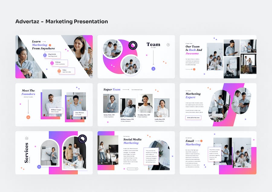 广告营销推广策略方案展示PPT模板 - 顶尖PPT