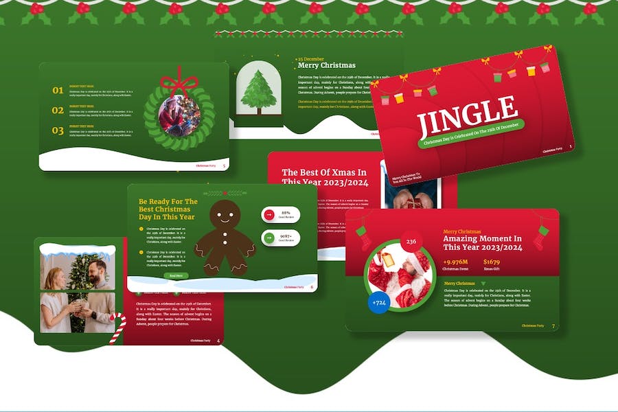 圣诞节活动策划推广宣传方案PPT模板 - 顶尖PPT