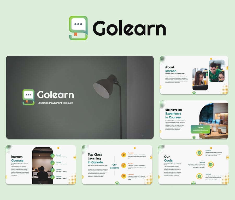 教育机构课程介绍学术讲座PPT模板 - 顶尖PPT