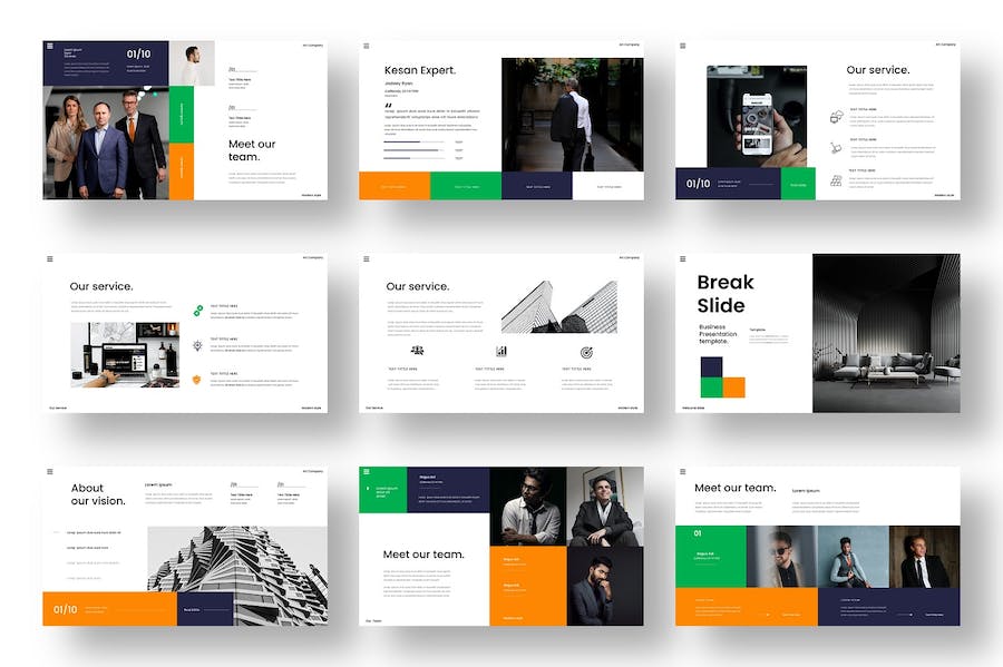 商务企业管理运营方案PPT模板 - 顶尖PPT
