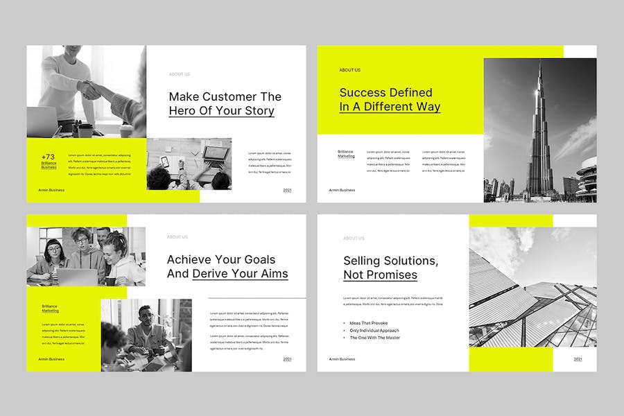 创业公司介绍PPT模板 - 顶尖PPT