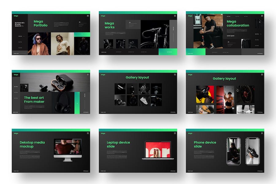 巨型企业宣传介绍PPT模板 - 顶尖PPT