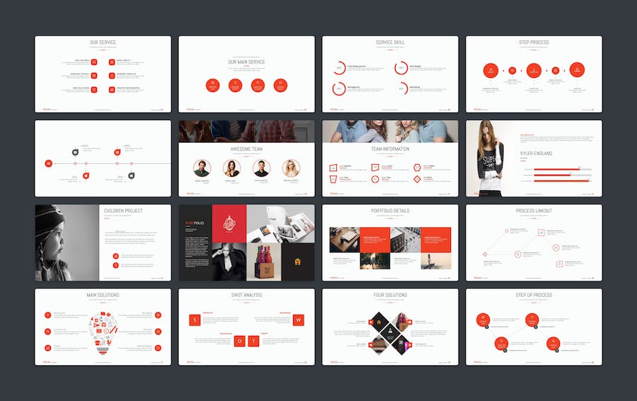 品牌营销策划宣传企业合作商务keynote模板 - 顶尖PPT