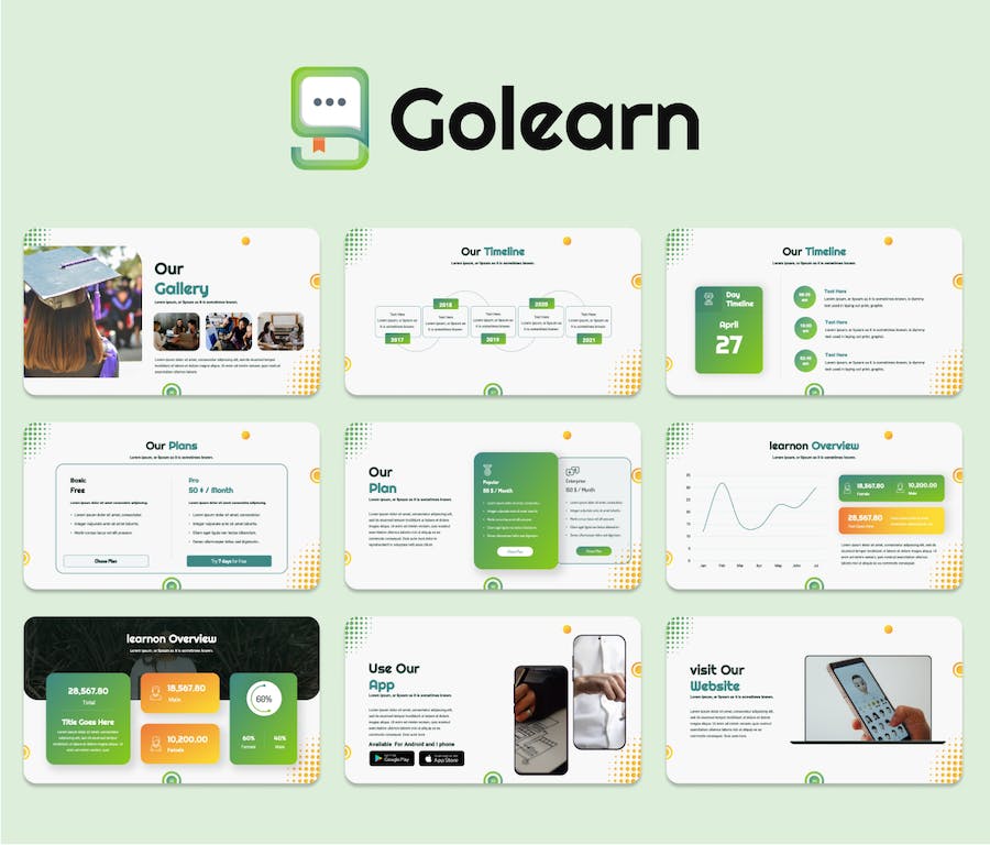 教育机构课程介绍学术讲座PPT模板 - 顶尖PPT