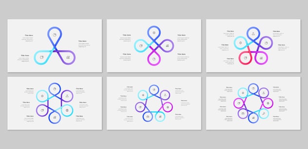 循环动画Keynote信息图形模板 - 顶尖PPT