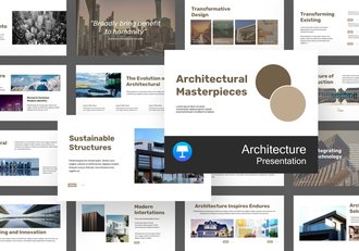 房地产开发建筑keynote模板 - 顶尖PPT