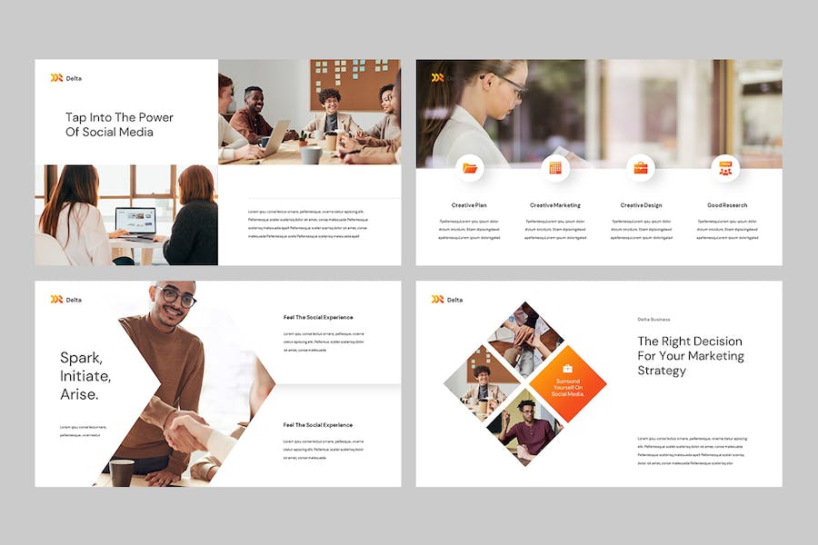 欧美风格商业路演融资计划PPT模板 - 顶尖PPT