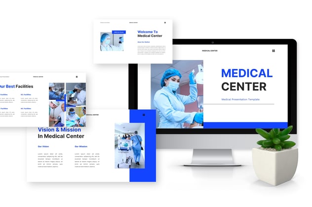 医疗中心对外宣传介绍PPT模板 - 顶尖PPT