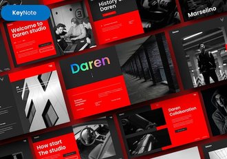 商务工作计划总结keynote模板 - 顶尖PPT