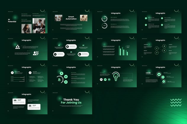 人工智能AI主题PPT模板 - 顶尖PPT