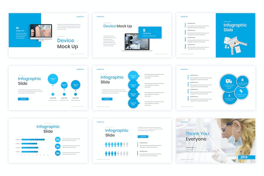 健康医疗咨询服务Keynote模板 - 顶尖PPT