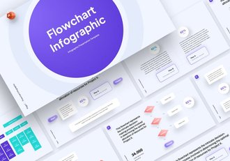 流程图信息图表PPT模板 - 顶尖PPT