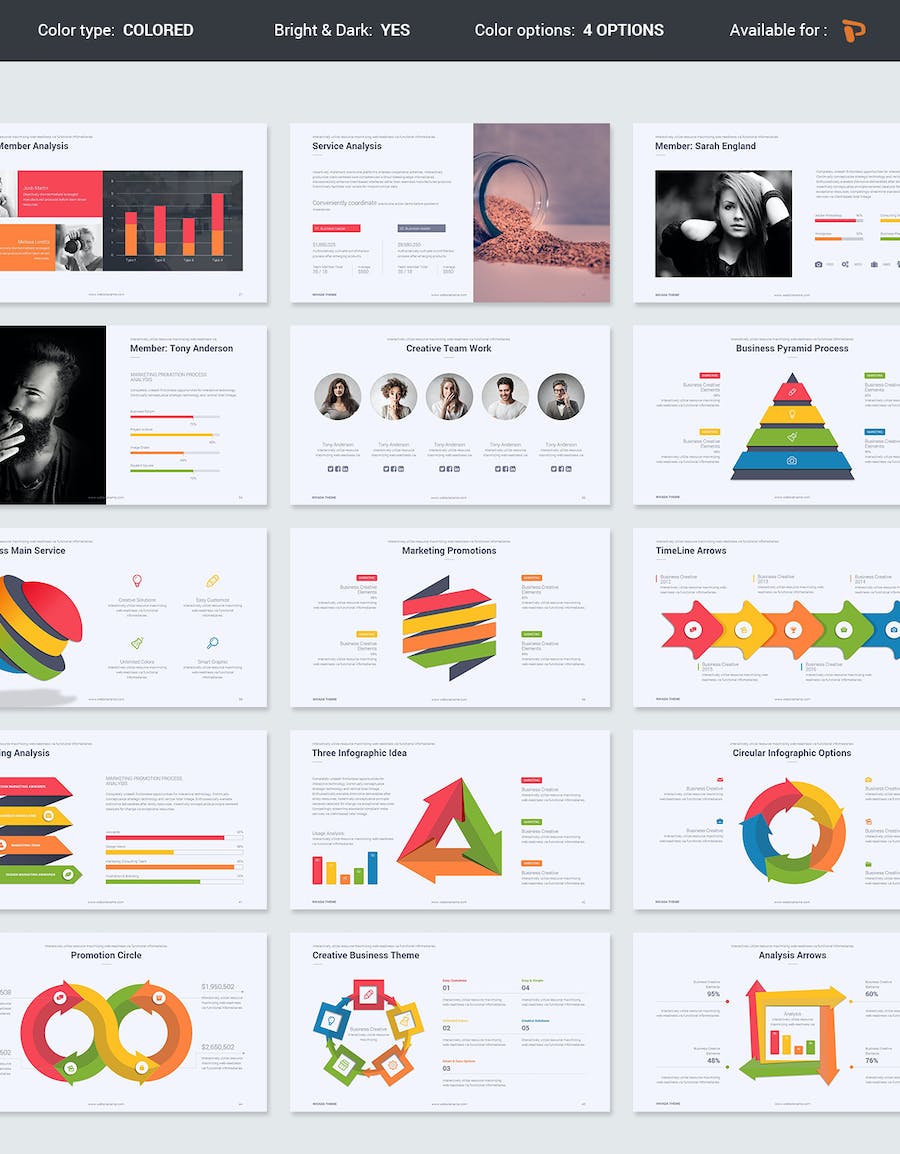 创意商业计划企业合作多用途PPT模板 - 顶尖PPT