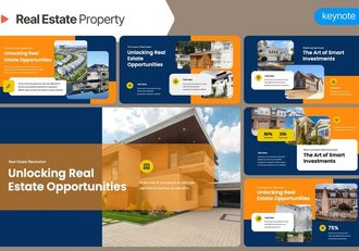 房地产物业keynote模板 - 顶尖PPT