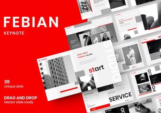 商业企业宣传推广营销展示Keynote模板 - 顶尖PPT